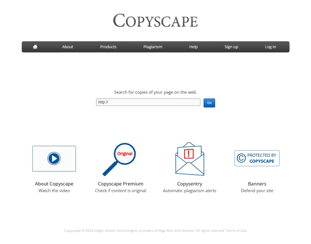 Công cụ check đạo văn copyscape