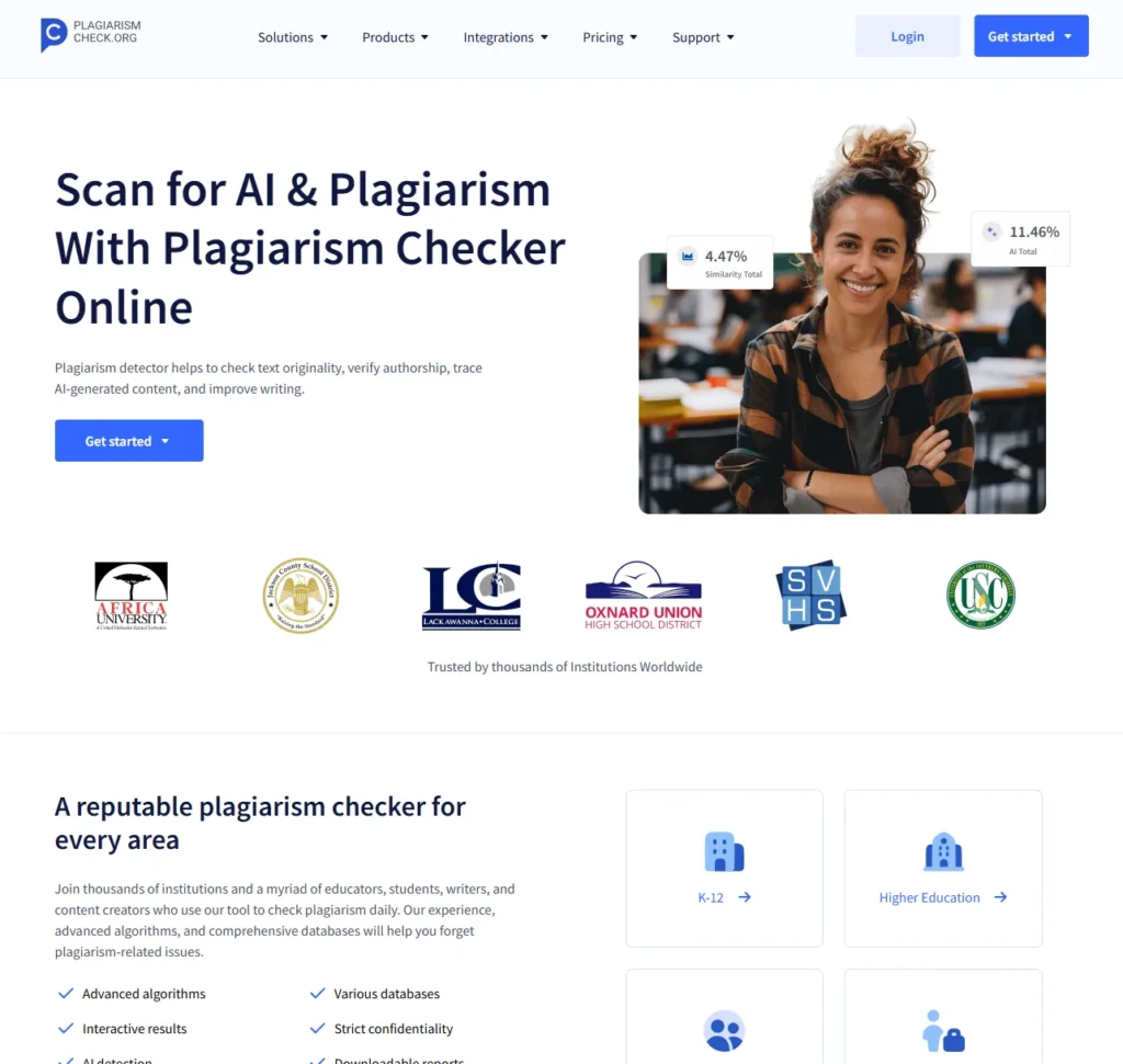 Công cụ check đạo văn plagiarismcheck