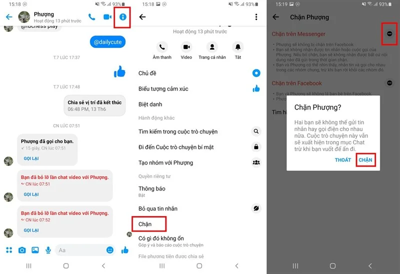 Hướng dẫn cách chặn spam trên Messenger