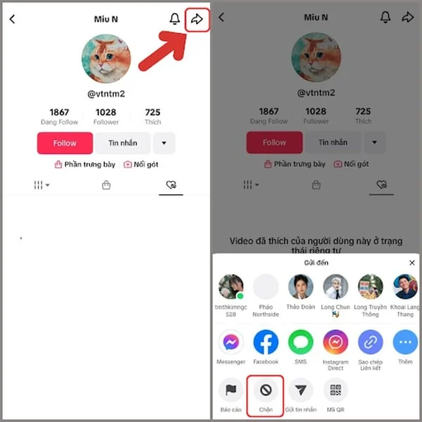 Hướng dẫn cách chặn spam trên TikTok