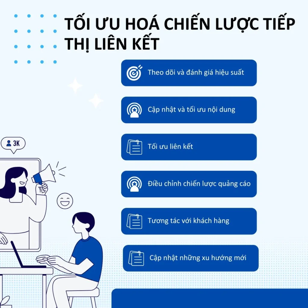 tối ưu hoá chiến lược tiếp thị liên kết