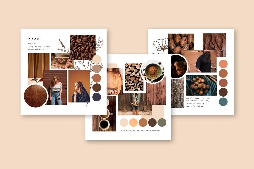 Tìm kiếm nguồn cảm hứng ở những website trực tuyến để lấy ý tưởng cho moodboard