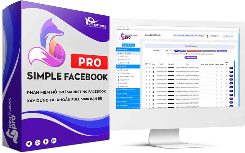 Phần mềm SEO miễn phí Simple Facebook