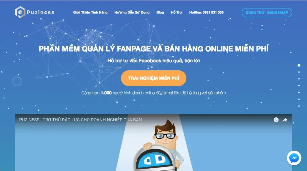 Phần mềm SEO Facebook miễn phí Puziness