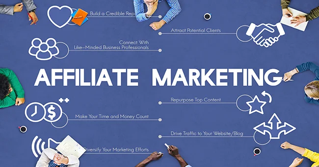 Làm affiliate marketing để kiếm tiền ngoài giờ trên mạng